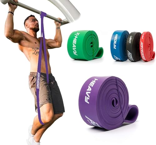 ActiveVikings® Bandas de Fitness Pullup Desarrollo Muscular - Banda de Fitness Bandas de tracción de dominadas Bandas de Resistencia