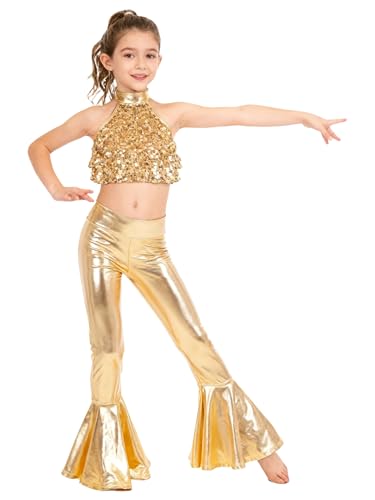 Danse moderne jazz ensemble sportif fille avec paillettes gym hip hop