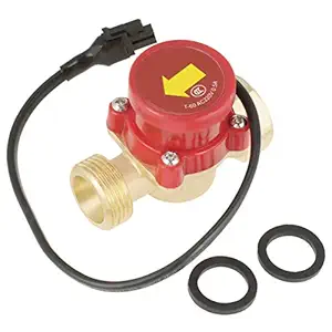 Generic Water Pump Switch, Sturdy Pump Flow Switch, for Office Home