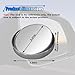 4PCS Car Blind Spot Mirror, 360° Wide Angle Convex Mirrors with Adjustable Frame, 2