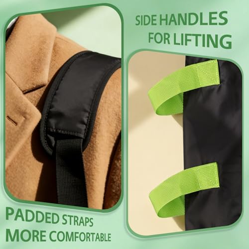 Image of Upgrade Car Seat Travel Bag for Airplane: Car Seat Bags with Shoulder Handle for Air Travel Fit All Car Seats, Infant Carriers & Booster Seats, Carseat Cover Fit Doona Graco, Travel Essentials
