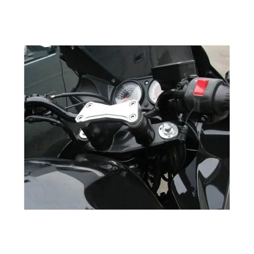 Kit elevador de manillar de motocicleta con soporte de aluminio de 30 mm 3