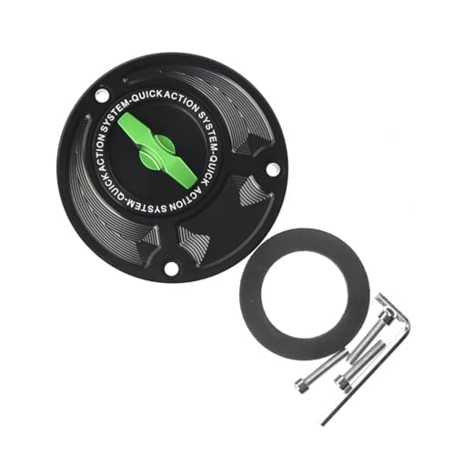 Bouchon de réservoir d'essence vert pour personnaliser votre moto MT07 MT09 ou YZF R6 R1