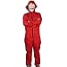 Produktbild Haus des Geldes Unisex Bankräuber Kostüm Overall und Dali Maske La Casa De Papel Halloween, Größe:L