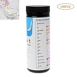 Pandao Water Test, 100Pcs Drinking Water Test Strips 14 in 1 Home Testing Kit fo...