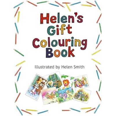 Helen's Gift Crayoning Book