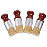 Polyvalence multi-surfaces : la brosse applicatrice de conditionneur pour bois excelle sur le cuir, les meubles en bois et les intérieurs de voiture. nettoyage doux mais efficace pour vos besoins d'entretien de meubles. brosse à baume avec manche confortable. brosse à baume pour cuir