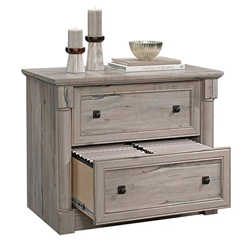 Sauder Palladia Contemporary Wood 2-Drawer Lateral File Cabinet In Split Oak #TOP5
