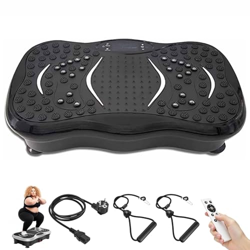 Plataforma Vibratoria para Drenaje Linfático y Entrenamiento Corporal Completo, Quema de Grasa, Capacidad Máxima de 330 lb, Solo para Adultos miniatura 1