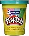 Play-Doh 2-Lb. Bulk Super Can of Non-Toxic Modeling Compound with 4 Modern Colors - Light Blue, Green, Orange, & Pink