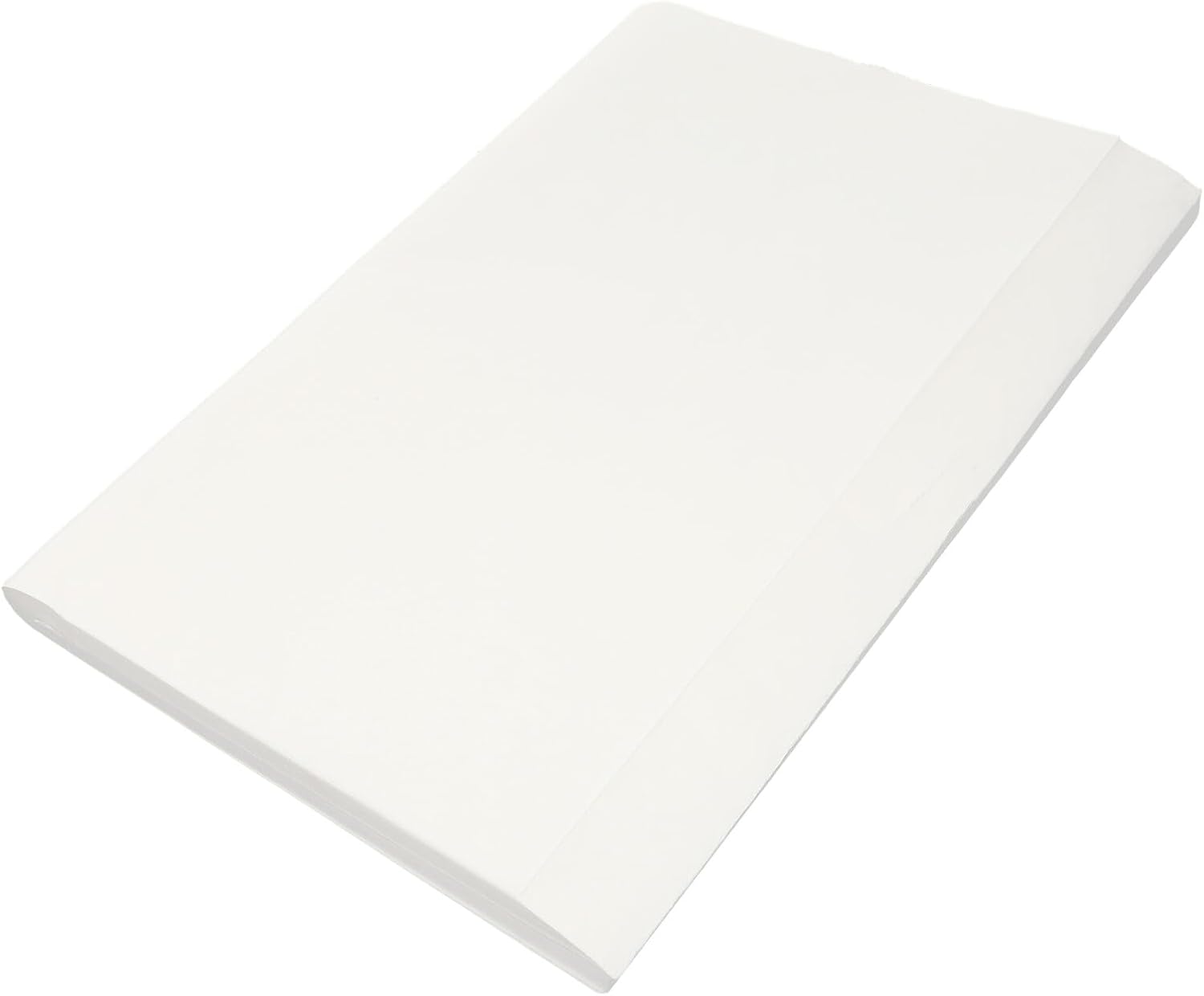 FONDOTIN 100Pcs Traditional Xuan Paper Calligraphy Practice White Rice Paper for Chinese Brush Painting and Ink Absorption Suitable for Writing Drawing and Hand-Painting Craft