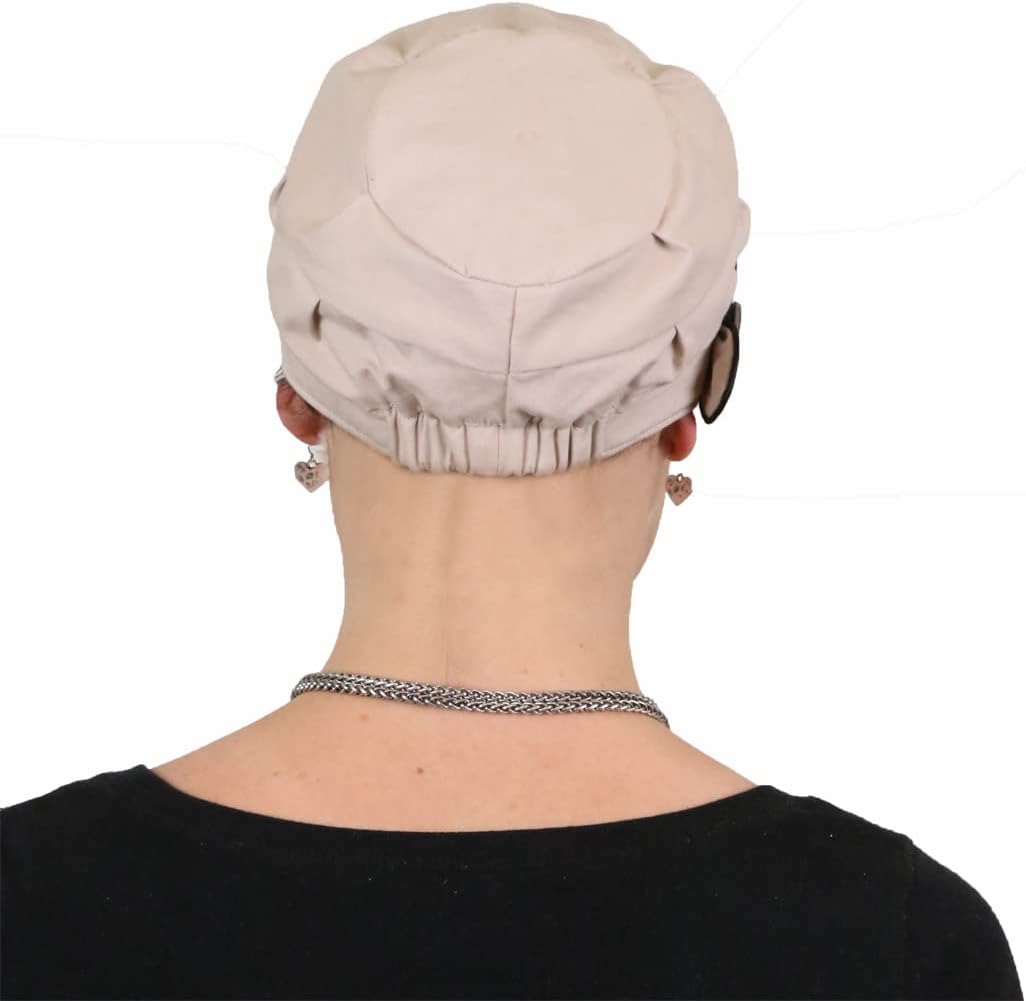 Hats Scarves & More Chemo Cap Women Newsboy Hat Summer 50+ Sun Protection Barcelona - Image 5