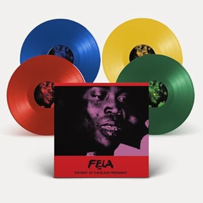 The Best Of The Black President (Red, Green, Yellow & Blue Vinyl) : 4LP