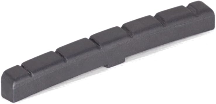 Model 5012-00 Nut Slotted Flat or Curved Bottom R12 L43.34mm Black TUSQ XL