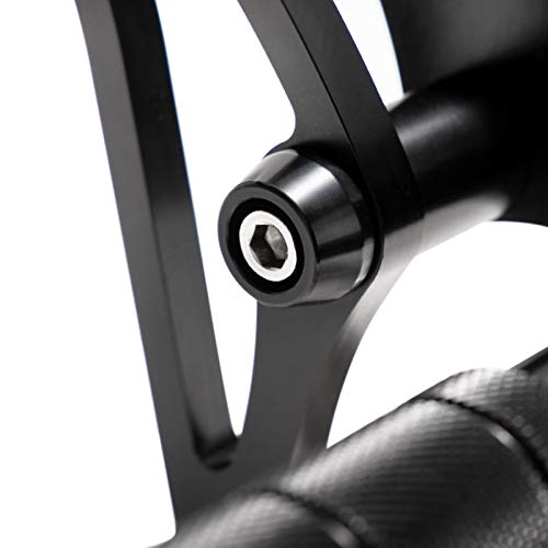 Tarazon Black Billet Aluminum Forward Controls Foot Pegs For Honda Magna 750 Vf750 Vf750C Vf750Cd Deluxe 1994 1995 1996 1997 1998 1999 2000 2001 2002 2003 #TOP4