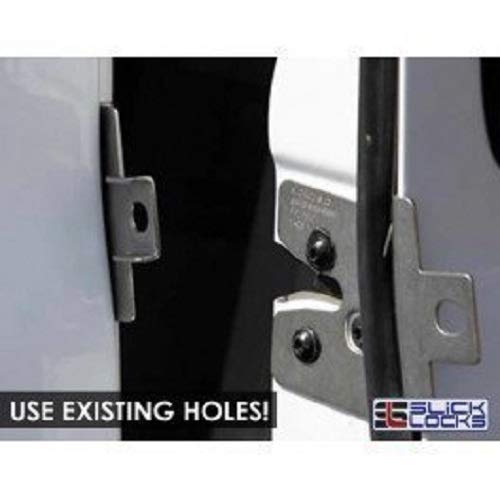 Slick Locks 2014+ Ford Transit Connect Kit Complete With Spinners, Weather Covers & Locks #TOP1