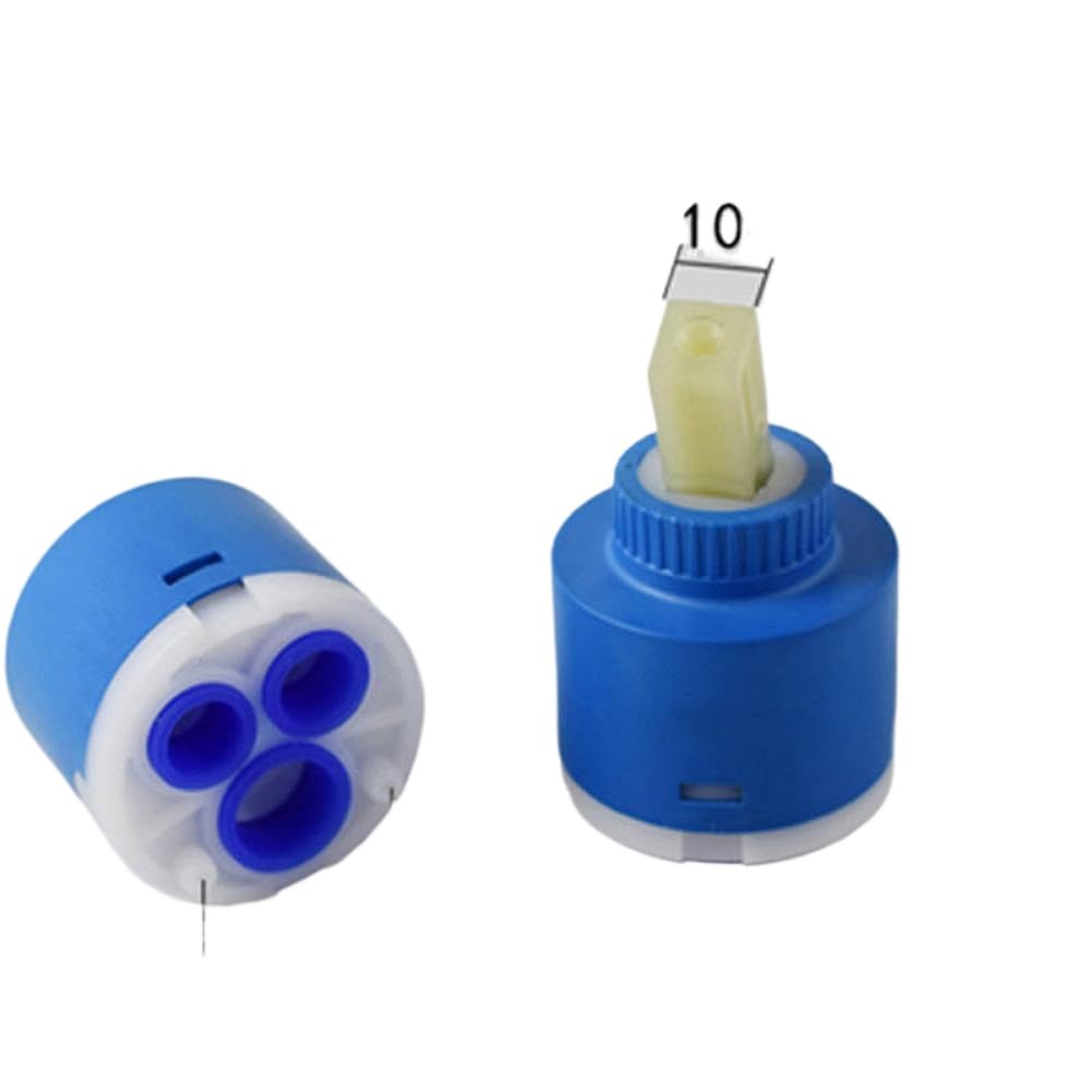 35/40mm Ceramic Disc Cartridge Mixer Faucet Thermostatic Cartridge Compatible with Mixer Faucets(40mm)