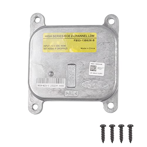 Dasbecan Led headlight module Compatible with 2016 2017 2018 2019 Ford Explorer Replace FB53-13B626-B FB5Z-13C788-B
