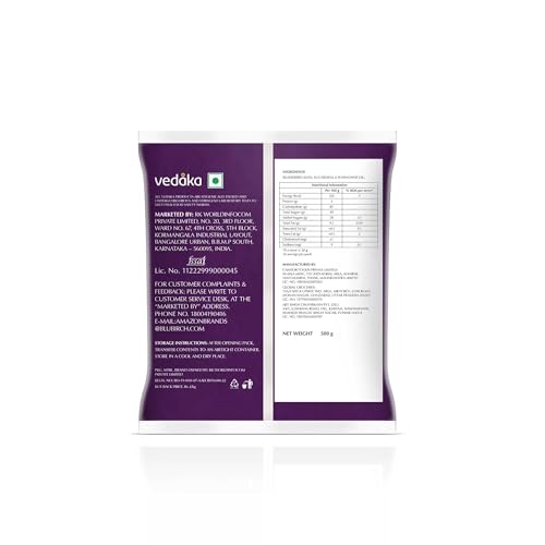Image of Amazon Brand - Vedaka Dried Sweetened Blueberries | 500 g | Minaral Rich | Delicious Goodness | No Added Preservatives | Hygienic Packaging