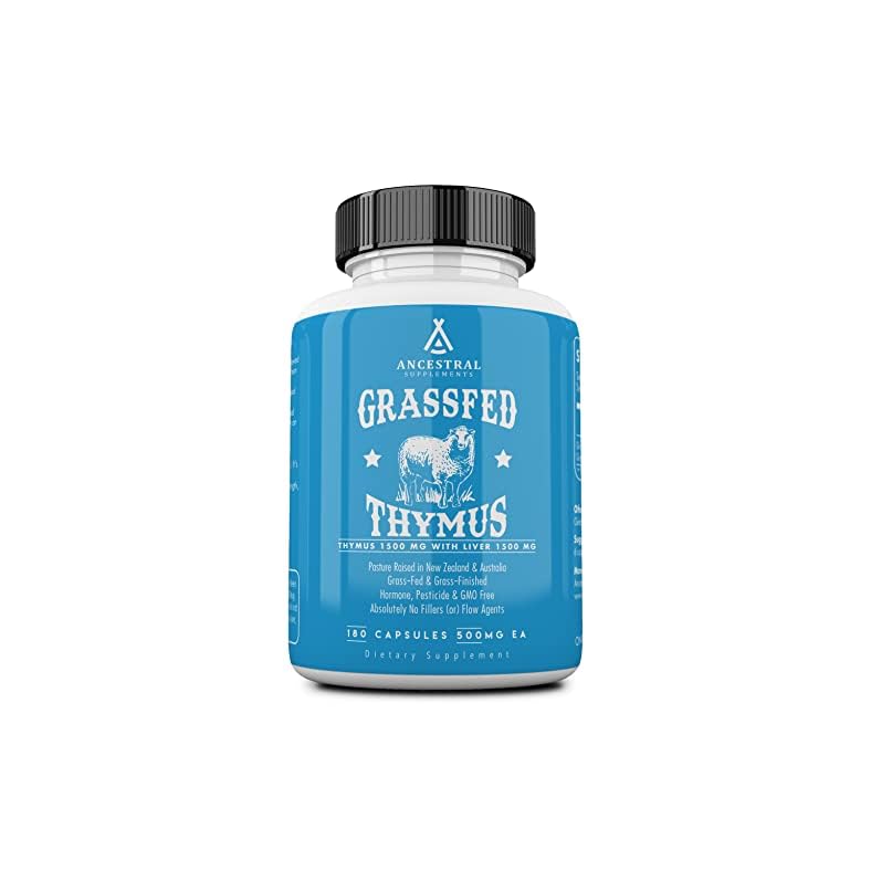 Ancestral Supplements Grass Fed Ovine (Sheep) Thymus Glandular Extract