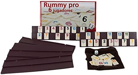 Aquamarine Games Rummy, 6 Players (DO001) Assorted Colour/Model