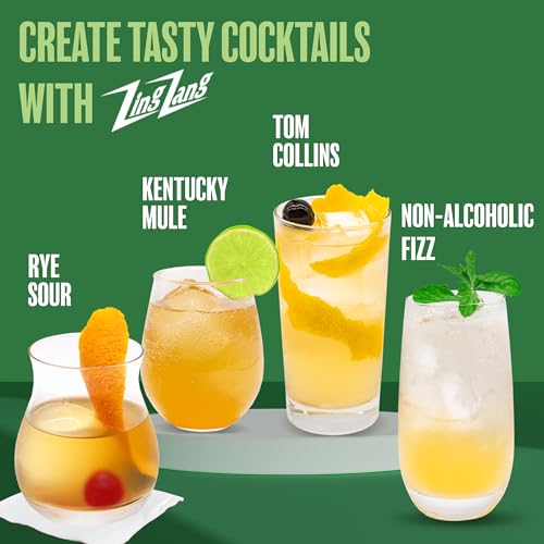 Zing Zang Sweet and Sour Mix, Amazing Non-Alcoholic Cocktail Mixer, 32 Fl Oz Bottle (Pack of 1)