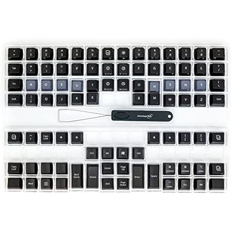 Kinesis Advantage360 Dvorak Keycap Set Cover