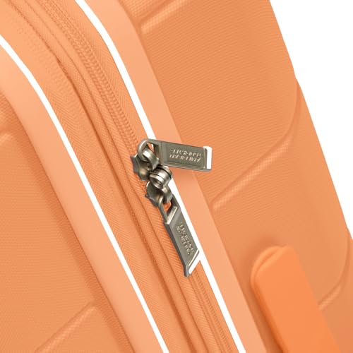 Image of American Tourister Stratum 2.0 Expandable Hardside Luggage with Spinner Wheels, 28-Inch Checked-Large, Papaya