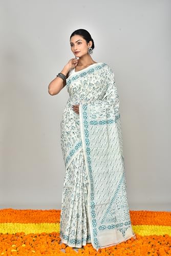 Generic tussar silk saree in tussar silk – image 2
