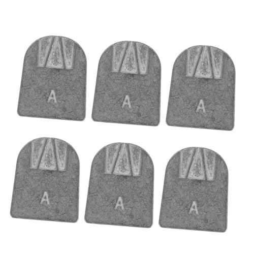 SECFOU 6個車用リアビューミラー取付ベース アルミ製ミラーブラケット 安定性強化 振動軽減設計 広い車種対応 後視鏡固定パーツ