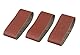 Stanley Schleifband für Bandschleifer (65 x 410 mm, grobe Körnung K80, passend für Black+Decker Bandschleifer DN83, DN83E, BS650, BD83, BD83E, KA83, 3 Stück) STA33071