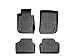 WeatherTech Custom Fit FloorLiners for BMW 328i, 325i, 330i, 335i - 1st & 2nd Row (44146-1-2), Black