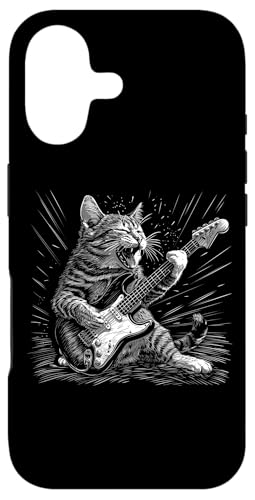 Bass Guitar Cat Jazz Rock Metal Music Blues Kitty �X�}�z�P�[�X iPhone 17 �p