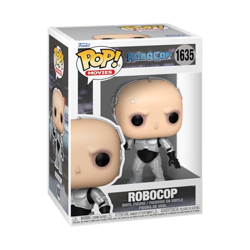 Funko Pop! Movies: Robocop - Robocop - Figura de Vinilo Coleccionable - Idea de Regalo- Mercancia Oficial - Juguetes para Niños y Adultos - Movies Fans - Muñeco para Coleccionistas y Exposición
