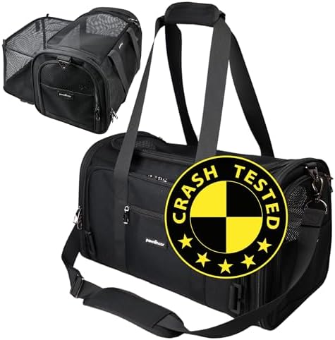 Crash-Tested Dog Carrier & Small Dog Car Seat (Test with FMVSS 21...