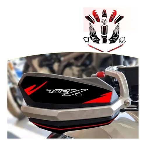 Sticker protection réservoir TRK 702 évite rayures de blouson moto 2023 - 2