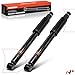 A-Premium Rear Pair (2) Shock Absorber Compatible with Mercedes-Benz R170 Series SLK230 1998-2004, SLK320 2001-2004, Driver and Passenger Side