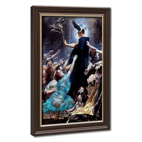 Les âmes d'Acheron Adolf Hiremy Hirschl toile decoration murale bureau cadre suspendre