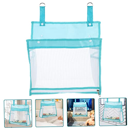 Alipis 2 Pçs Bolsa De Malha De Armazenamento De Brinquedos Porta-Brinquedos De Banho De Malha Organi