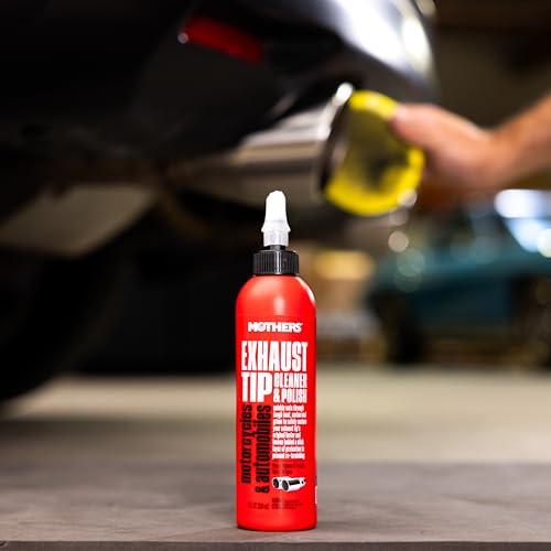 Mothers Exhaust Tip Cleaner & Polish, 8 oz. (05138) by Mothers - Image 9