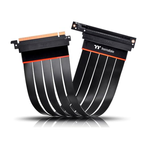 Thermaltake câble riser PCIe 4.0 16x à 90° 300 mm - vue 5