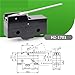 HZ-1701 Limit Switch Travel Adjustable Roller Lever Arm Industrial Control for CNC Machine 1Pcs