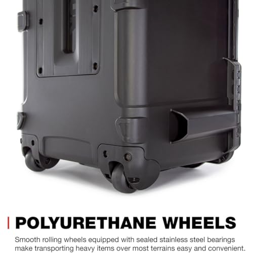 Image of Nanuk 965 Waterproof Hard Case with Wheels - Empty - Black (965-0001)