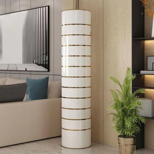 TEmkin Tall Round Rotating Spinning Shoe Rack, Free Standing Metal Revolving Shoe Stand, 360 Vertical Round Shoe Rack for Entryway Hallway Shoe Organizer,001,113 cm/44.5 in