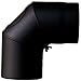 Produktbild Ofenrohr-Bogen 150 mm, 90 mit Tür, schwarz 2004402