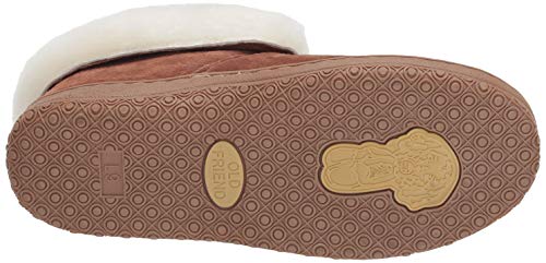 Old Friend Women's Bootee Slipper, Chestnut Ii,8 M Us #TOP3