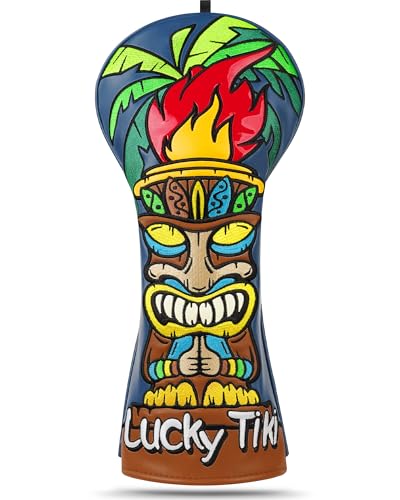 Big Teeth Funny Driver Headcover, Driver Head Cover Funny, Driver Headcover for Most Brand Tour Grade Pu Leather