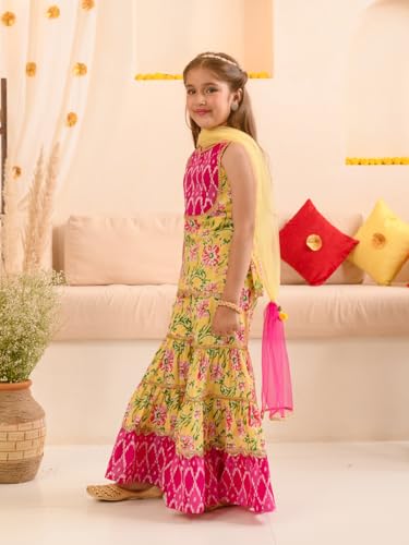 Image of Pspeaches Girls Kurta & Sharara