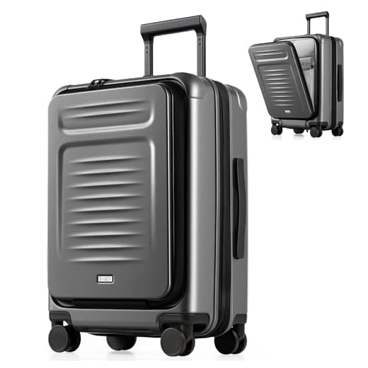 Coolife Expandable Luggage with TSA Lock