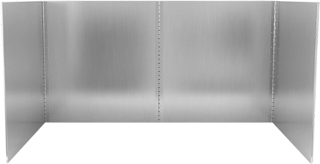 Oil Splash Heat Shield Splash Guard Splash Screen Stainless Steel Splash Screen 4 Sides/4 Sides (Color : A) (C)